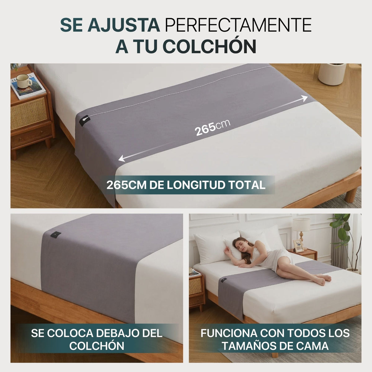 Sábana de grounding Nítida