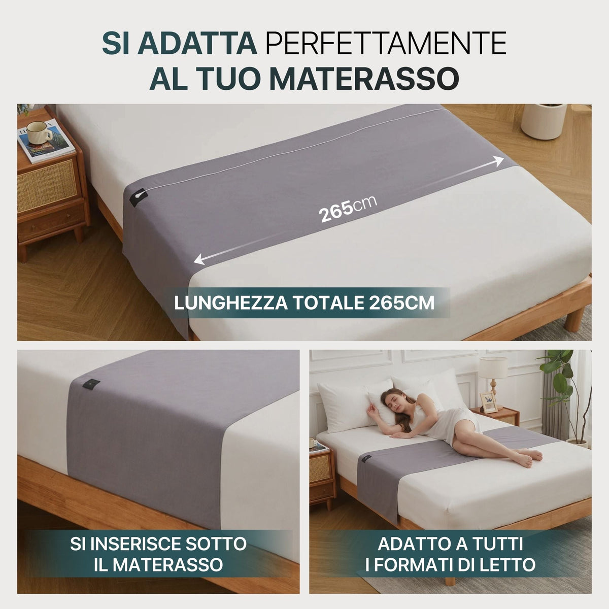 Sábana de grounding Nítida